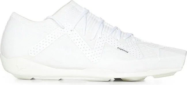 Coperni X Puma 90SQR Square-Toe Lace-Up Sneakers