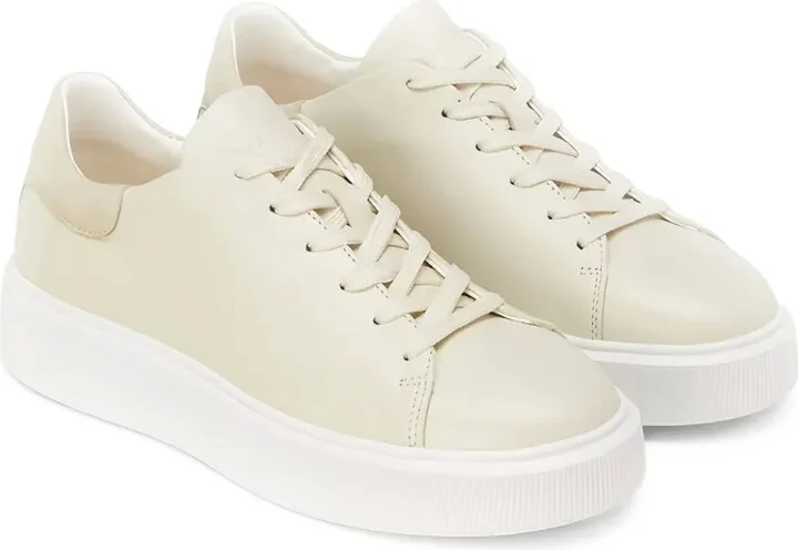 Cora leather lace-up sneakers - Image 2