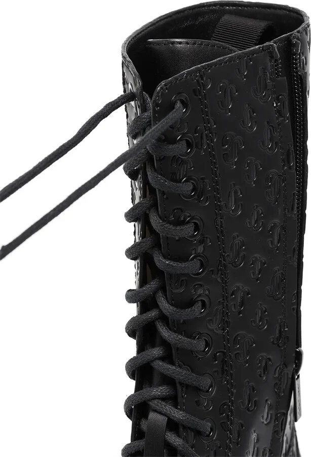 Cora logo-debossed boots - Image 2