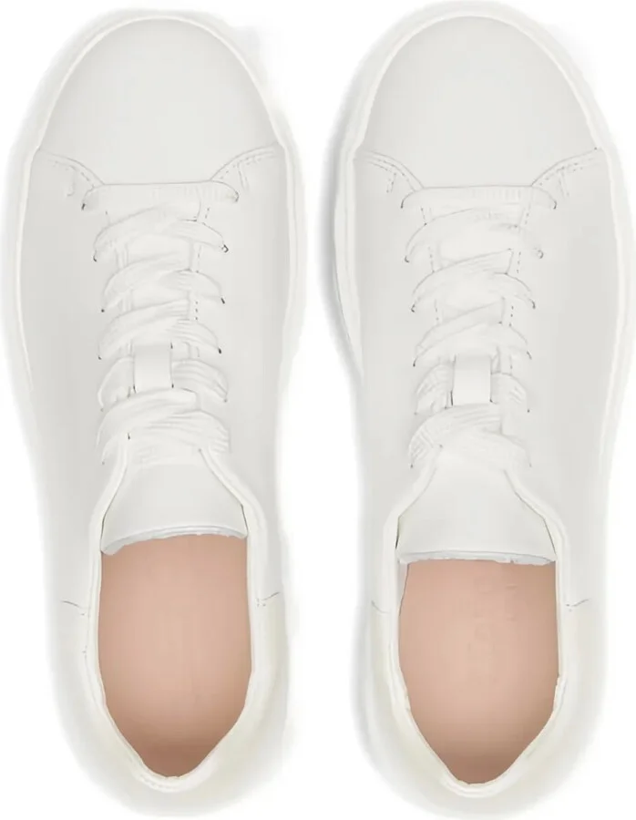 Cora platform sole lace-up sneakers - Image 4