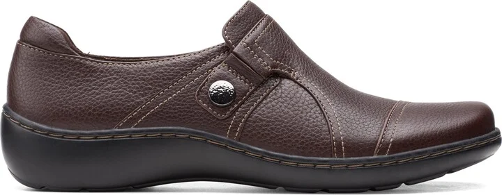Cora Poppy in Brown Leather