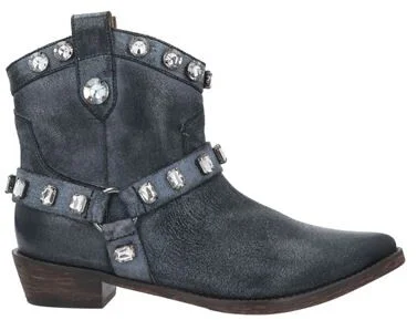 Coral Blue Woman Ankle boots