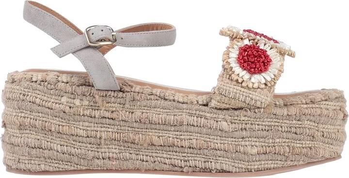 Coral Blue Woman Espadrilles - Image 3