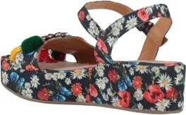 Coral Blue Woman Sandals - Image 2