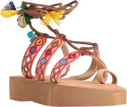 Coral Blue Woman Thong sandal - Image 2