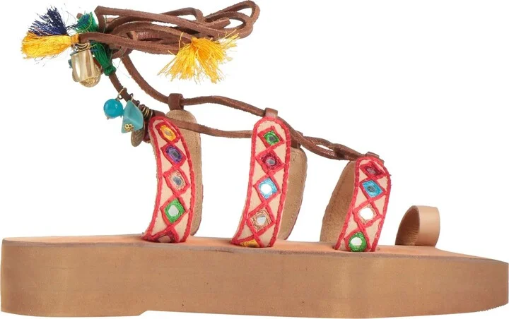 Coral Blue Woman Thong sandal - Image 3