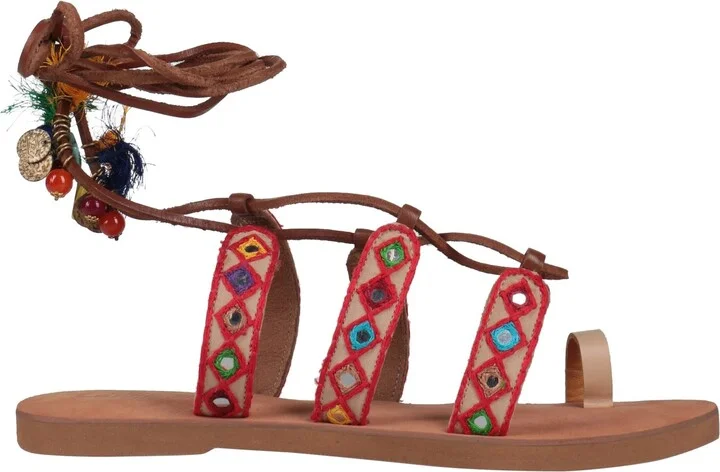 Coral Blue Woman Thong sandal - Image 6
