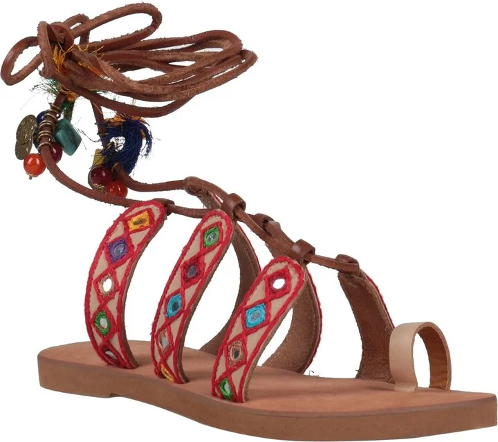 Coral Blue Woman Thong sandal - Image 7