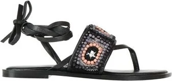 Coral Blue Woman Thong sandal