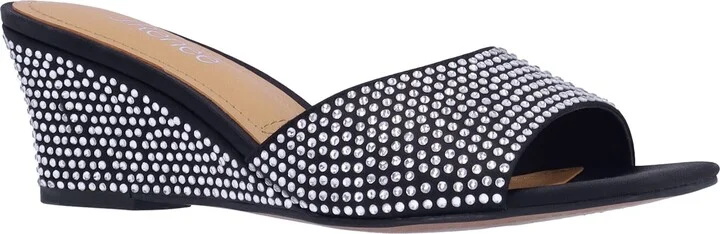 Coralie Wedge Slide Sandal