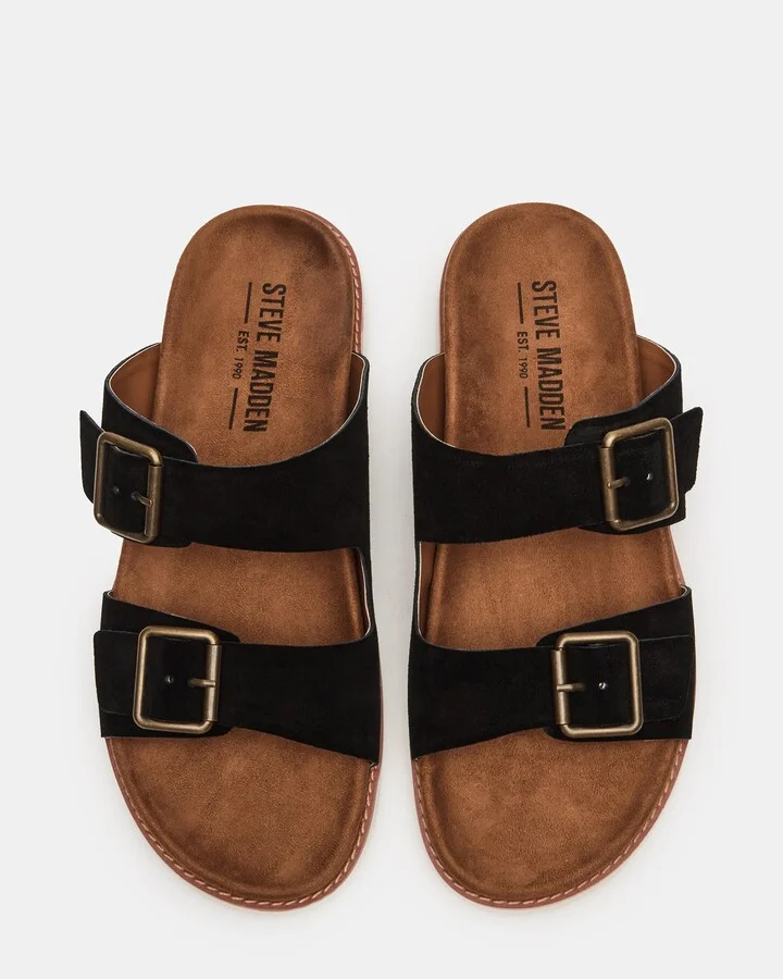 Corban Black Suede - Image 4