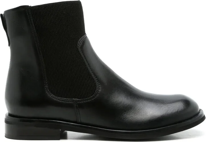 Corbeau leather ankle boots