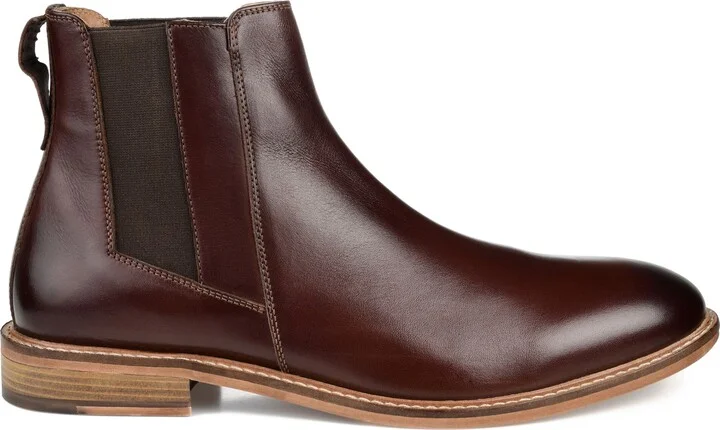 Corbin Leather Chelsea Boot - Wide Width - Image 3