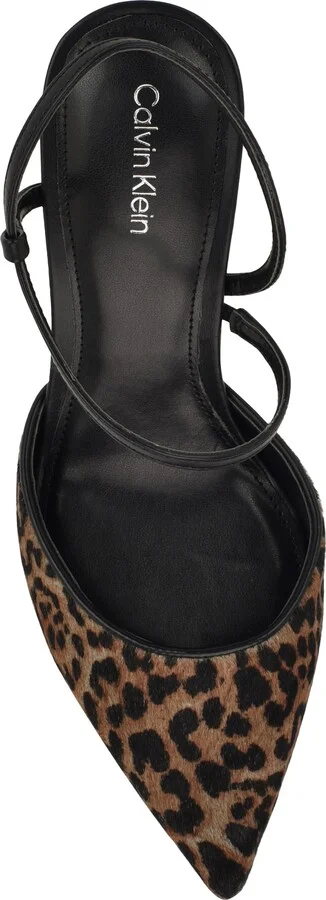 Corderaly Genuine Calf Hair Pointed Toe Pump - Image 3