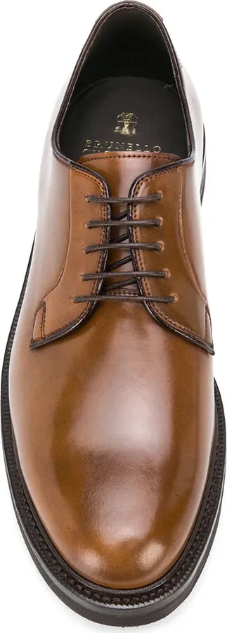 Cordovan derby shoes - Image 4