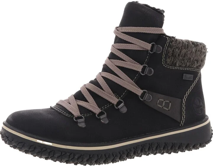 Cordula 38 Womens Zipper Faux Leather Winter & Snow Boots
