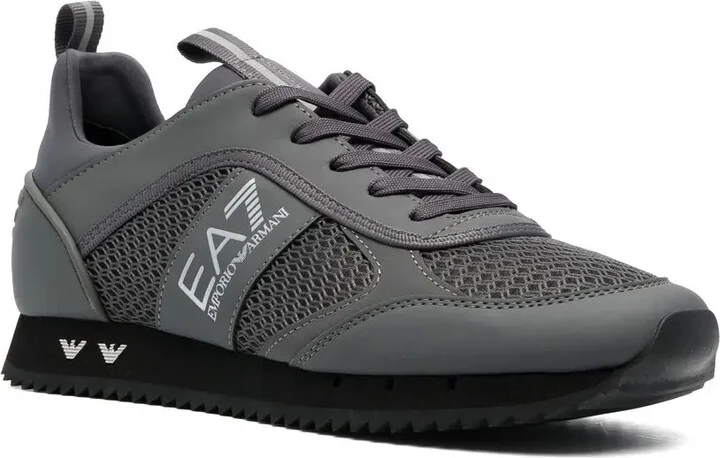 Cordura logo-print panelled sneakers - Image 2