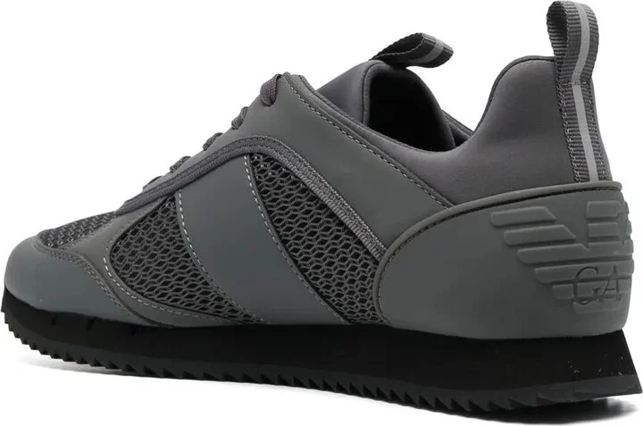 Cordura logo-print panelled sneakers - Image 3