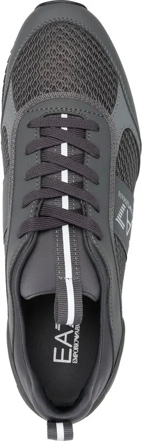Cordura logo-print panelled sneakers - Image 4