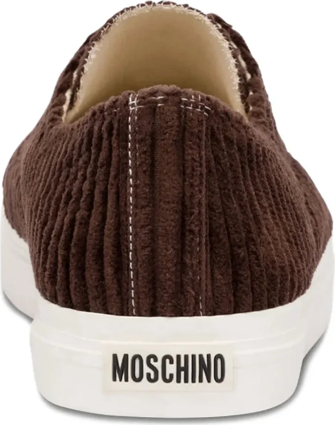 Corduroy Lace-Up Sneakers - Image 3
