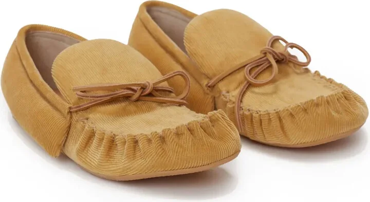 Corduroy Moccasin Loafers - Image 2