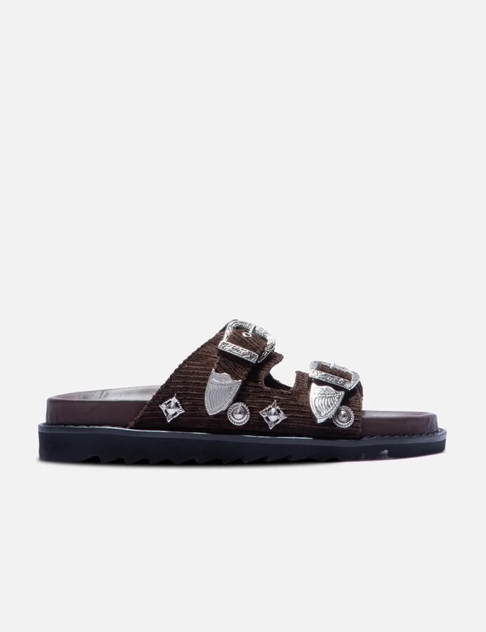 Corduroy Sandal