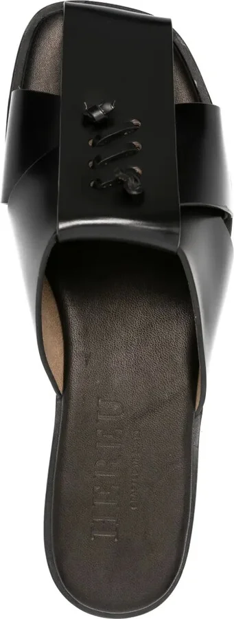 Corema leather mules - Image 4