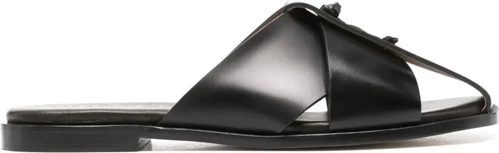 Corema leather mules