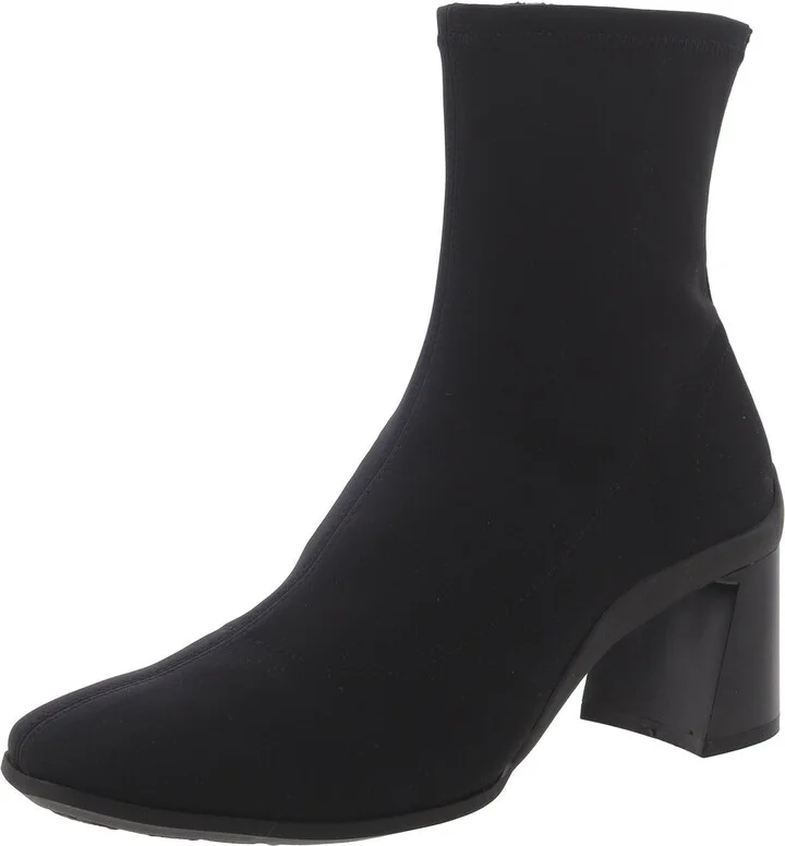 CORINDA Womens Block heel Form fitting Mid-Calf Boots