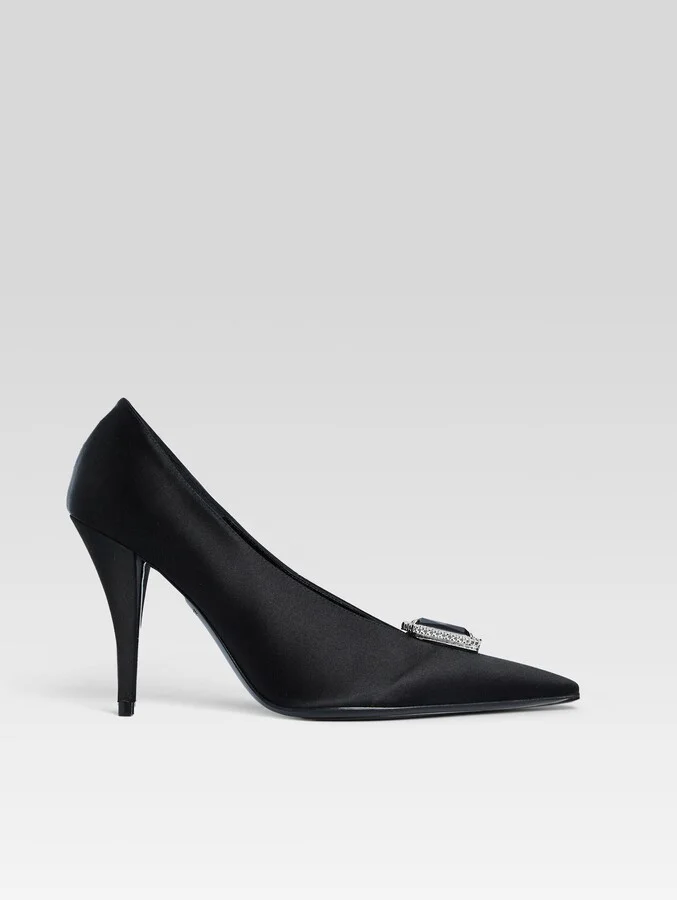 Corinna Satin Heel