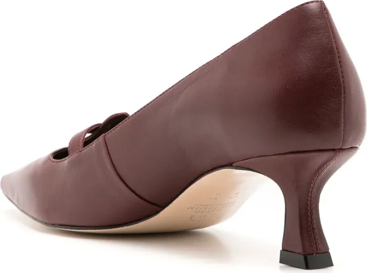 Corinne 45mm leather pumps - Image 3