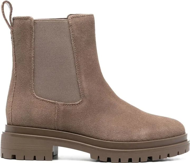 Corinne leather ankle boots