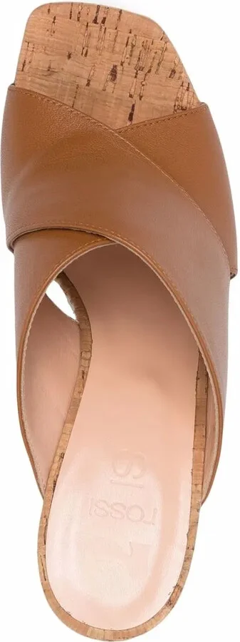 Cork Platform Open-Toe Sandals - Image 4