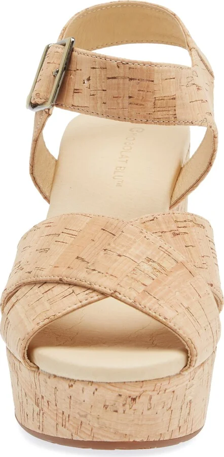 Cork Platform Sandal - Image 4