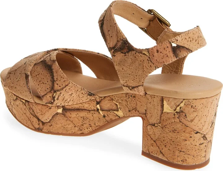 Cork Platform Sandal - Image 8