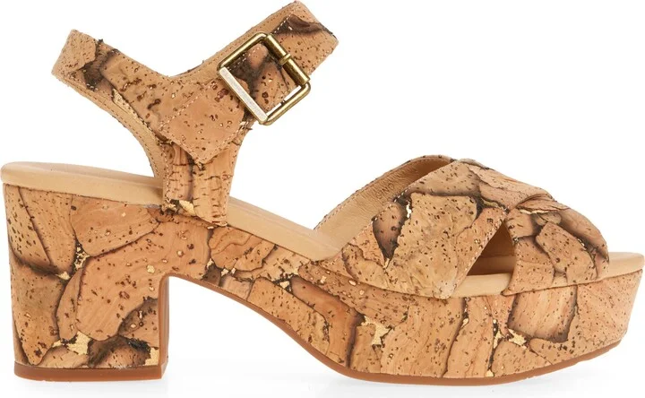 Cork Platform Sandal - Image 9