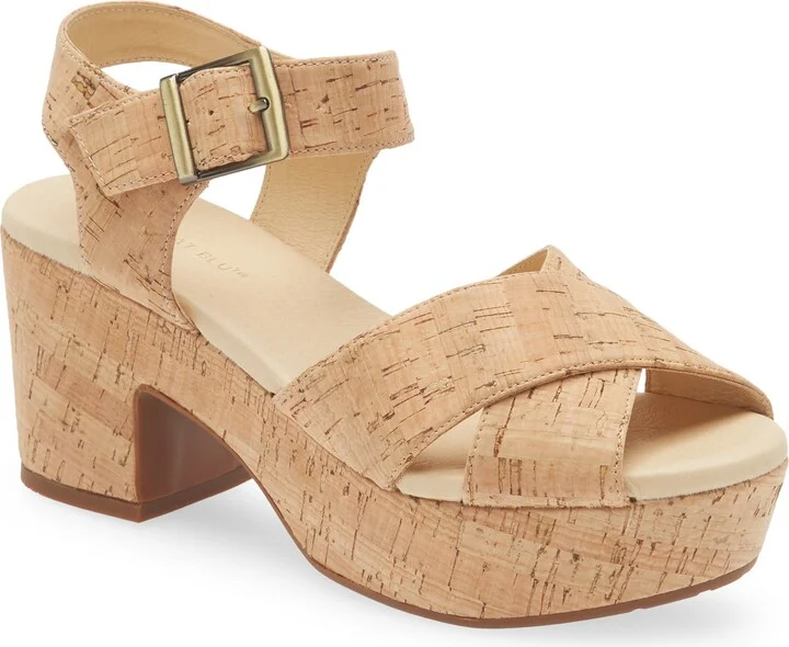 Cork Platform Sandal