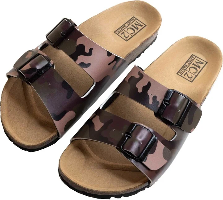 Cork Sandals Camouflage Print - Image 2