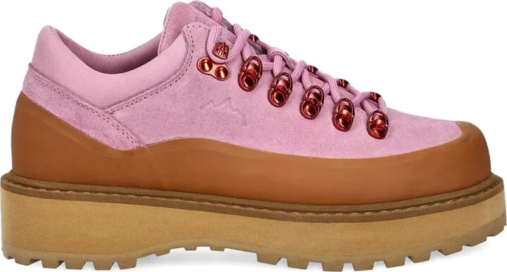 Cornaro Gomma lace-up suede boots