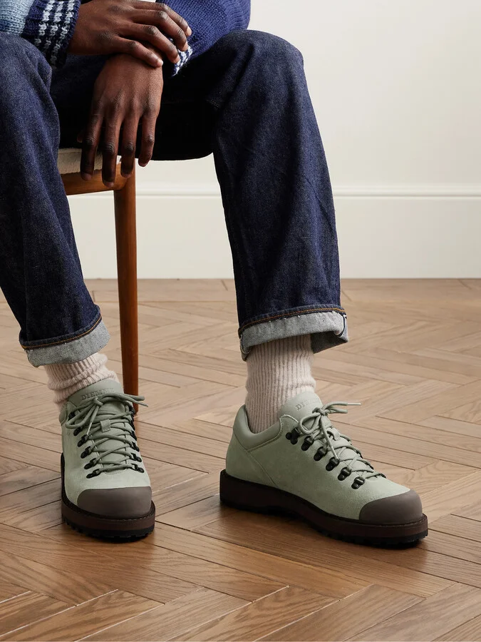 Cornaro Rubber-Trimmed Suede Sneakers - Image 2
