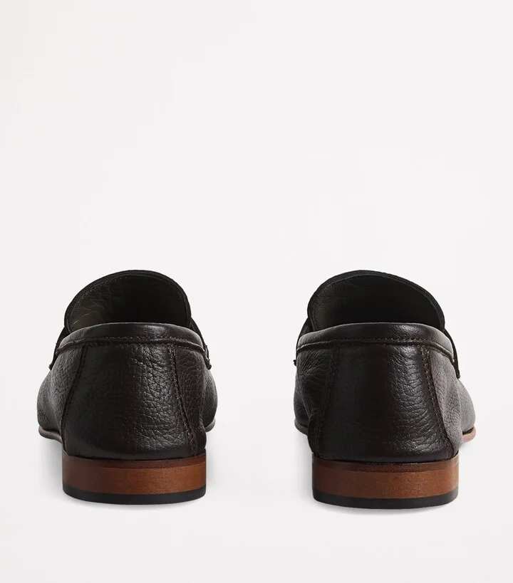 Corneliani Grained Leather Loafers - Image 4