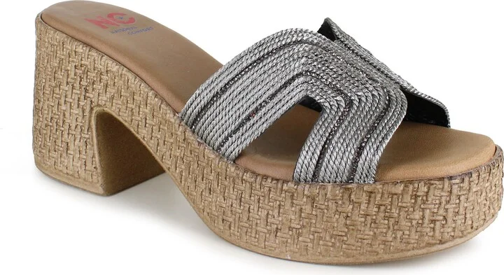 Cornella Platform Slide Sandal