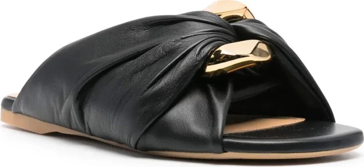 Corner leather flats - Image 2
