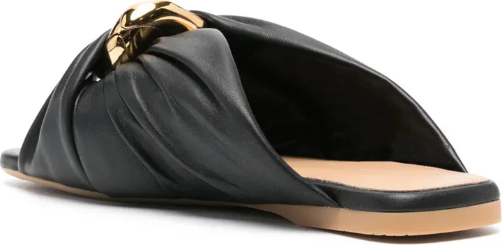 Corner leather flats - Image 3