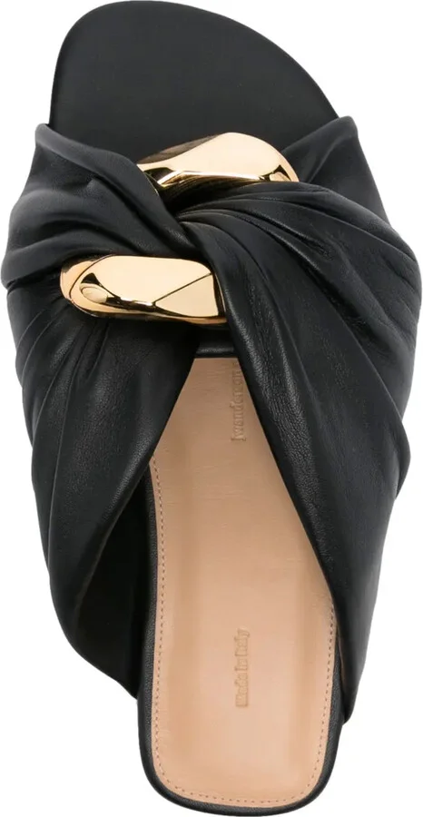 Corner leather flats - Image 4