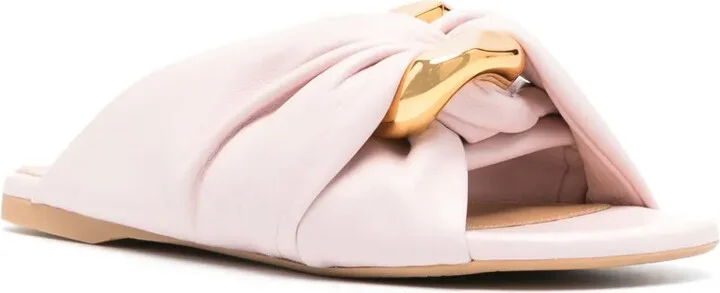 Corner leather sandals - Image 2