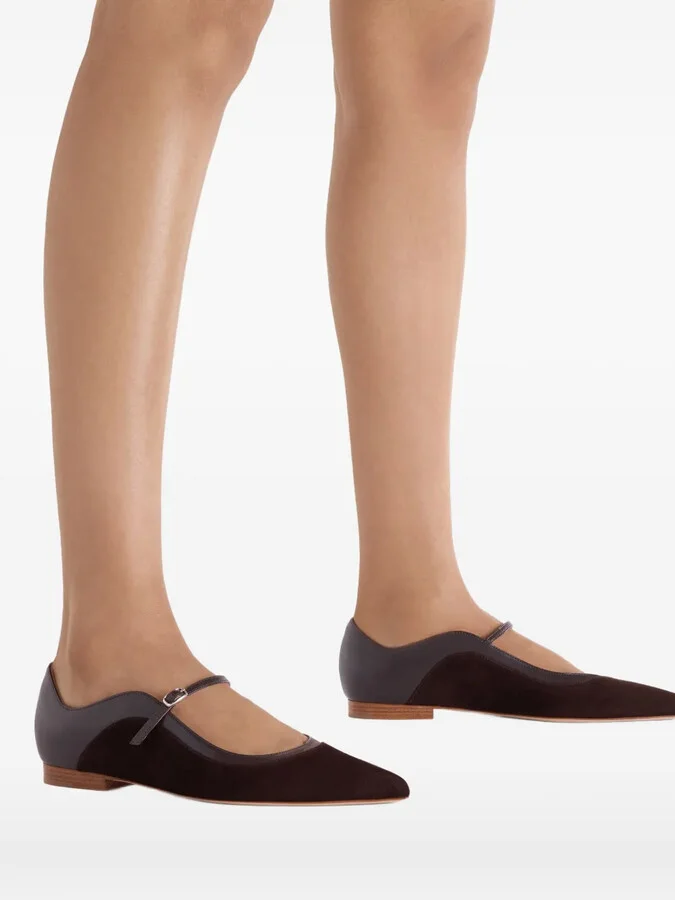 Cornina suede flat pumps - Image 5