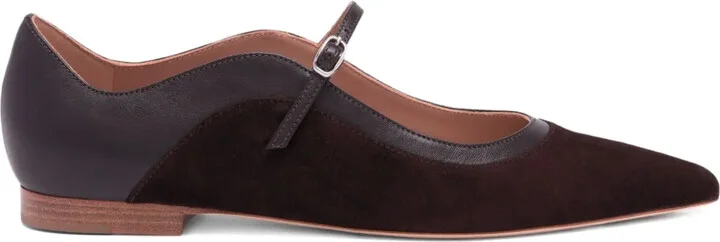 Cornina suede flat pumps
