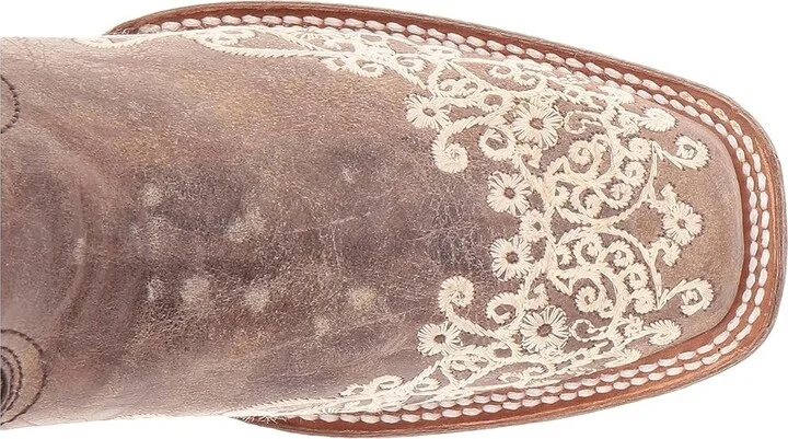 Corral Boots A2663 Women's Boots Brown/Crater Bone : 5.5 B - Medium, Leather - Image 3