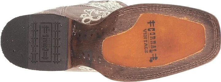 Corral Boots A2663 Women's Boots Brown/Crater Bone : 5.5 B - Medium, Leather - Image 4